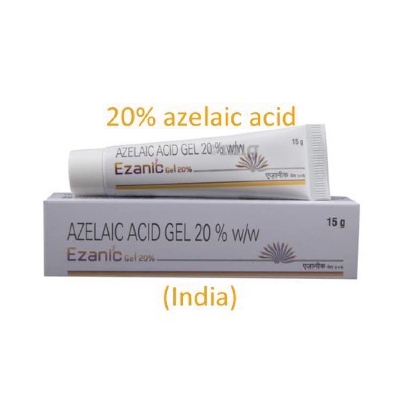 Gel giảm mụn viêm nhanh chóng Ezanic 20% azelaic acid
