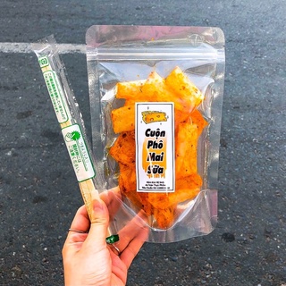 Bánh tráng cuộn phô mai sữa