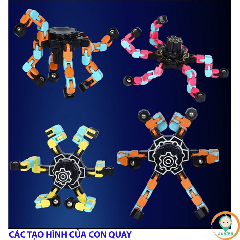 Con quay spinner đồ chơi trẻ em cho bé trai bé gái thông minh phát triển trí tuệ JUMICO CQ2