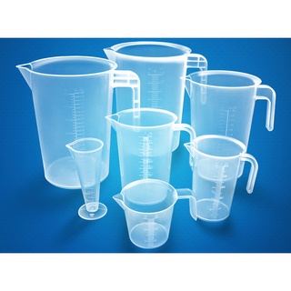 Ca đong nhựa pha chế có chia vạch 1000ml - 2000ml - 3500ml - 5000ml