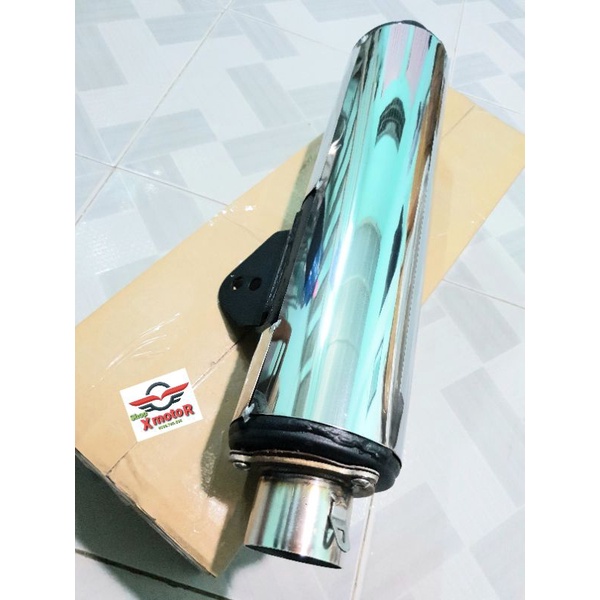 Pô CBR REDLEO Full inox 304 - giá chưa gồm cổ