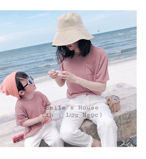 Set đồ cặp áo thun mẹ và bé