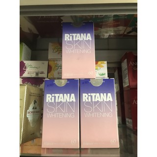 Viên Uống Trắng Da RITANA (hộp 60v)