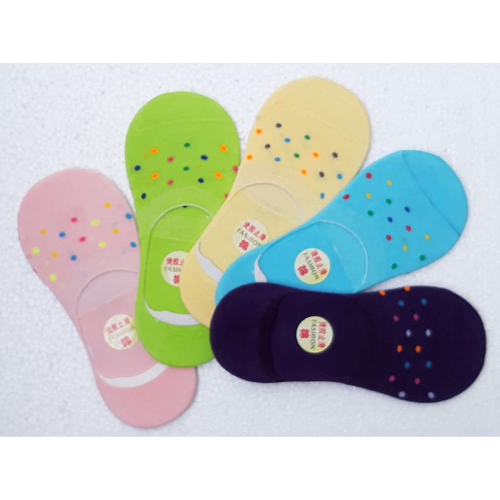 Set 5 đôi vớ lười nữ Cotton mềm mại chống hôi chân hình thú siêu dễ thương size 21-23cm ( nhiều màu )