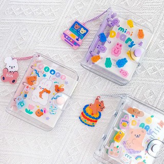 Sổ Tay Mini Kèm Móc Khóa Đáng Yêu