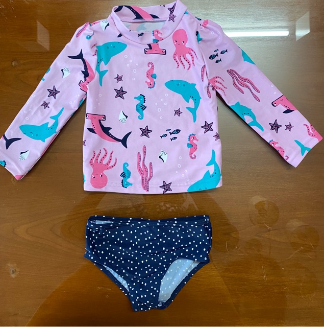 Đồ bơi bé gái Cat& Jack size 9m-5t
