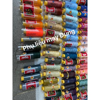 Chỉ may tiger bán set 20--100 ống 400m lõi nhỏ