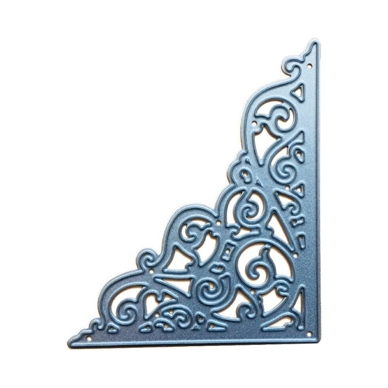 Khuôn Cắt Giấy Làm Từ Kim Loại Hình Góc Blala Trang Trí Scrapbook