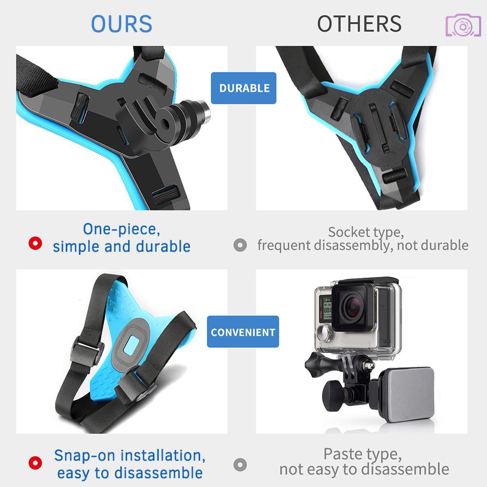 Giá Đỡ Máy Ảnh Gopro Hero 7 / 6 / 5 / 4 / 3 Sjcam Sj5000 / 6000 / 7000