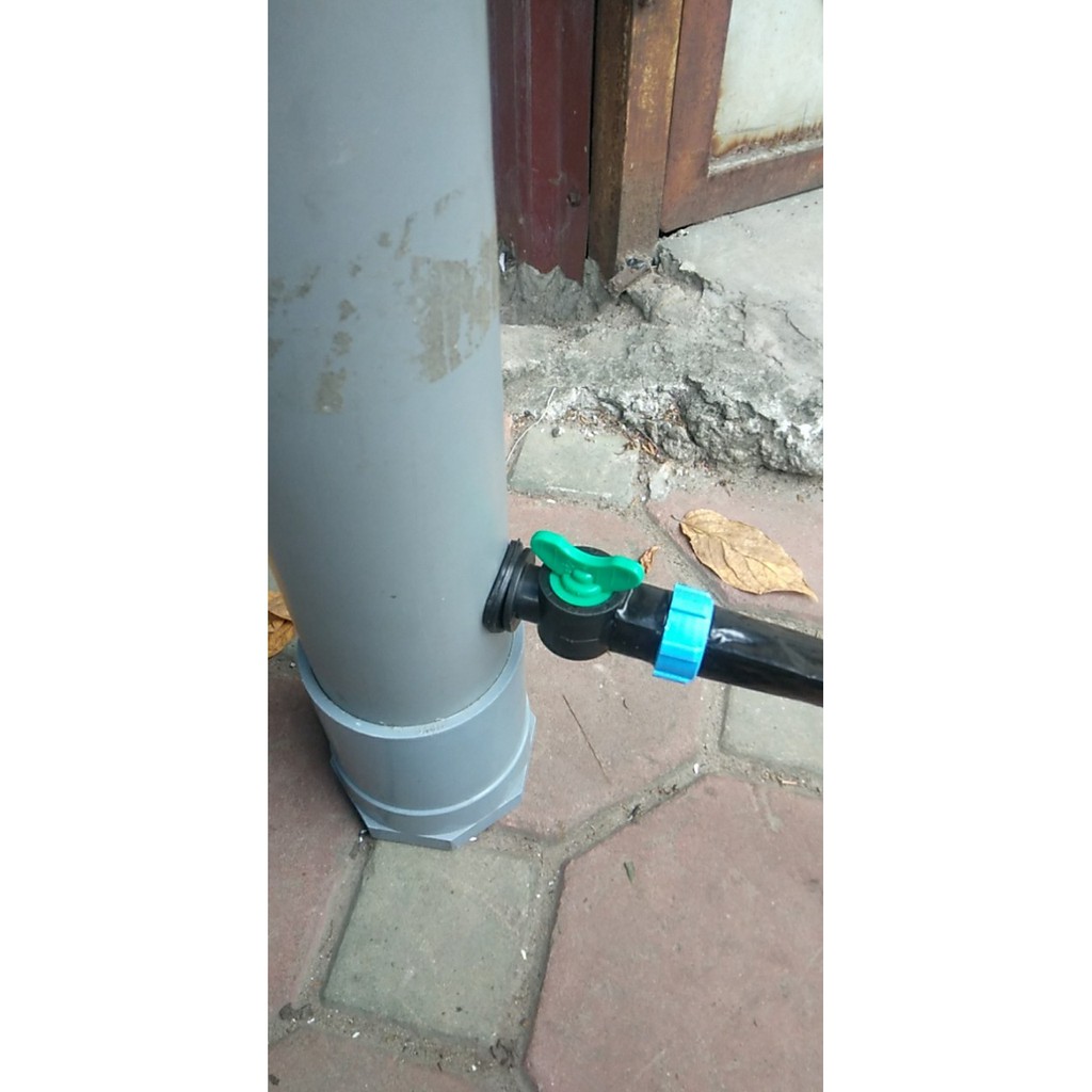 Van Khóa Khởi Thủy Ống Phun Mưa 27mm Kèm Zoong Cao Su