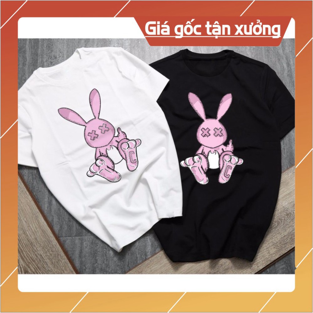 Mẫu mới áo thun nam nữ tay ngắn cổ tròn BadRabbit siêu ngầu và dễ thương-Còn hàng ( hình ảnh chất lượng cao