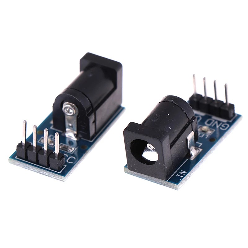 Set 5 / 10 Mô Đun Chuyển Đổi Nguồn Điện 5.5mmx 2.1mm DC Dành Cho Arduino 5.5X2.1Mm