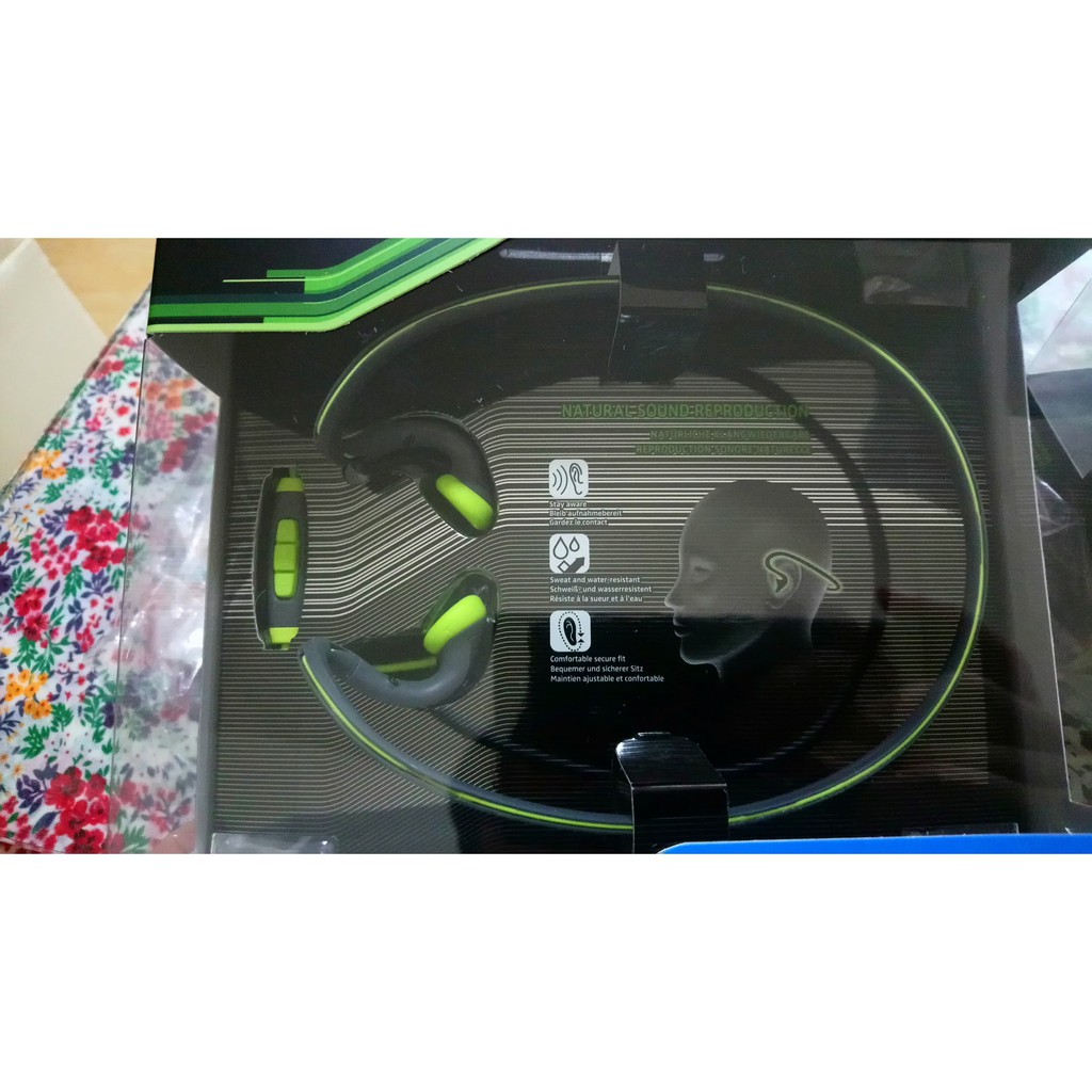 Tai nghe thể thao Sennheiser PMX 684i màu xanh nhập từ Mỹ