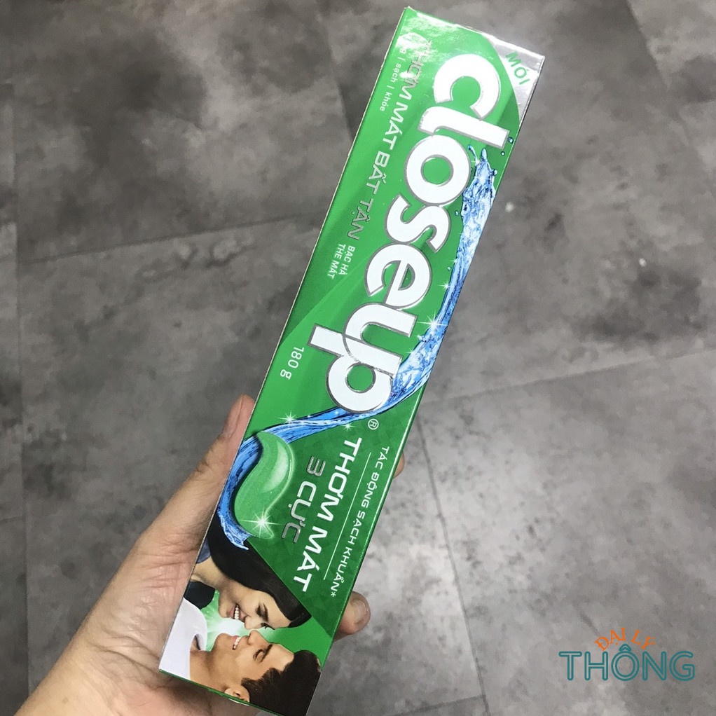 Kem đánh răng CLOSEUP Bạc Hà/Lửa Băng/Băng Tuyết/ Muối Biển Chanh - Kem Đánh Răng Close Up 160g/180g