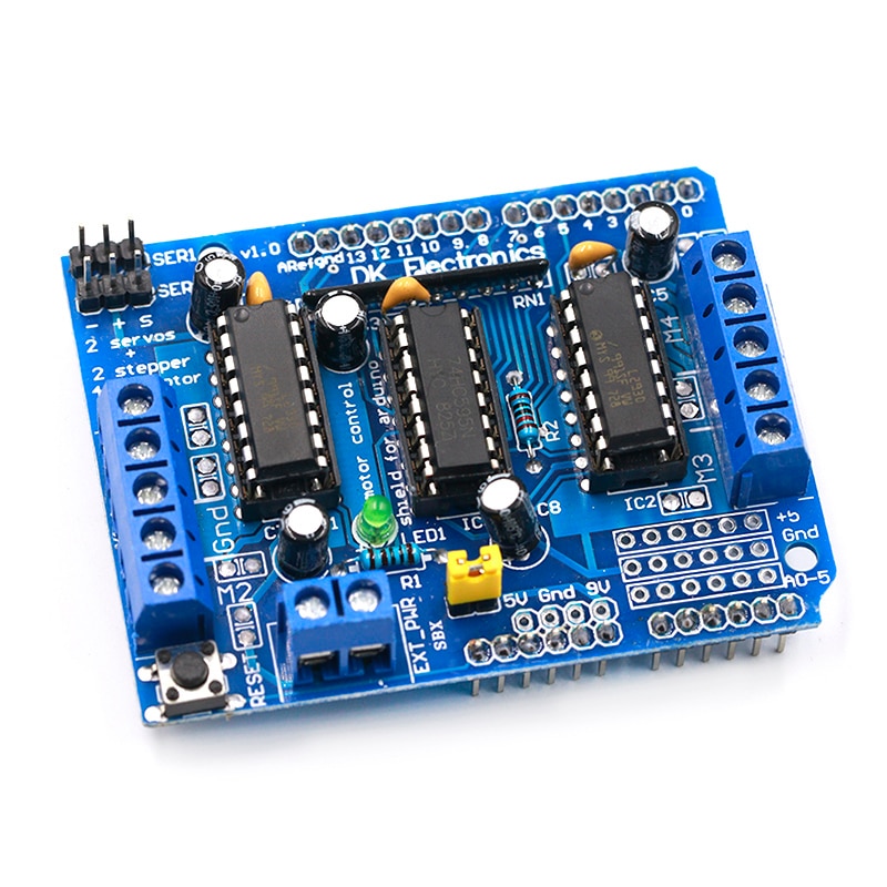 Module Điều Khiển Động Cơ Arduino motor shield L293D