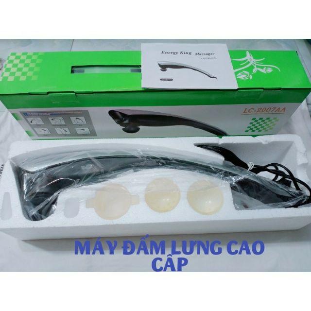 Máy Massage Toàn Thân Energy King 3 Đầu LC-2007AA Cầm Tay Cao Cấp