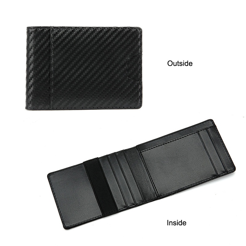 Ví Da Sợi Cacbon Sang Trọng Cho Nam