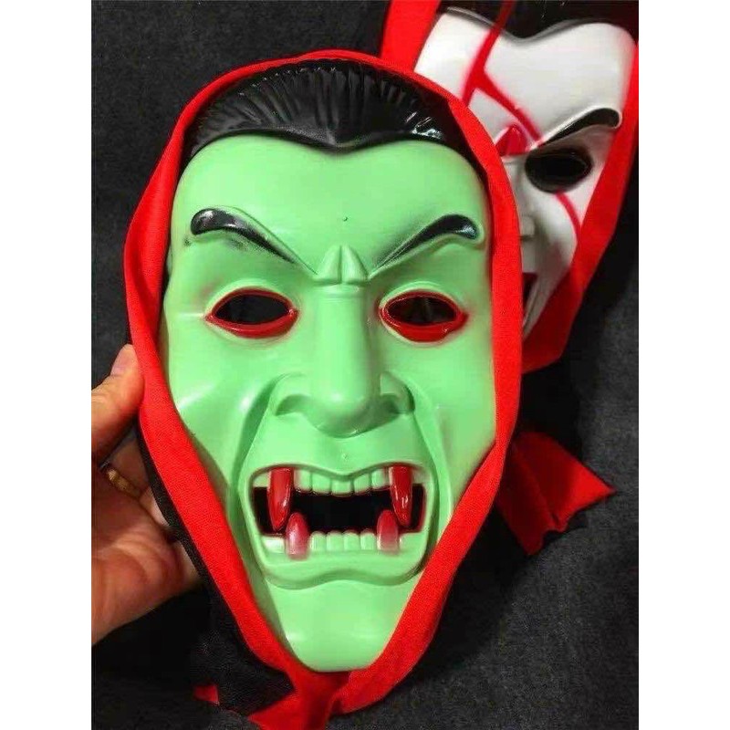 Mặt nạ dracula ma cà rông có/không có tóc đồ chơi halloween