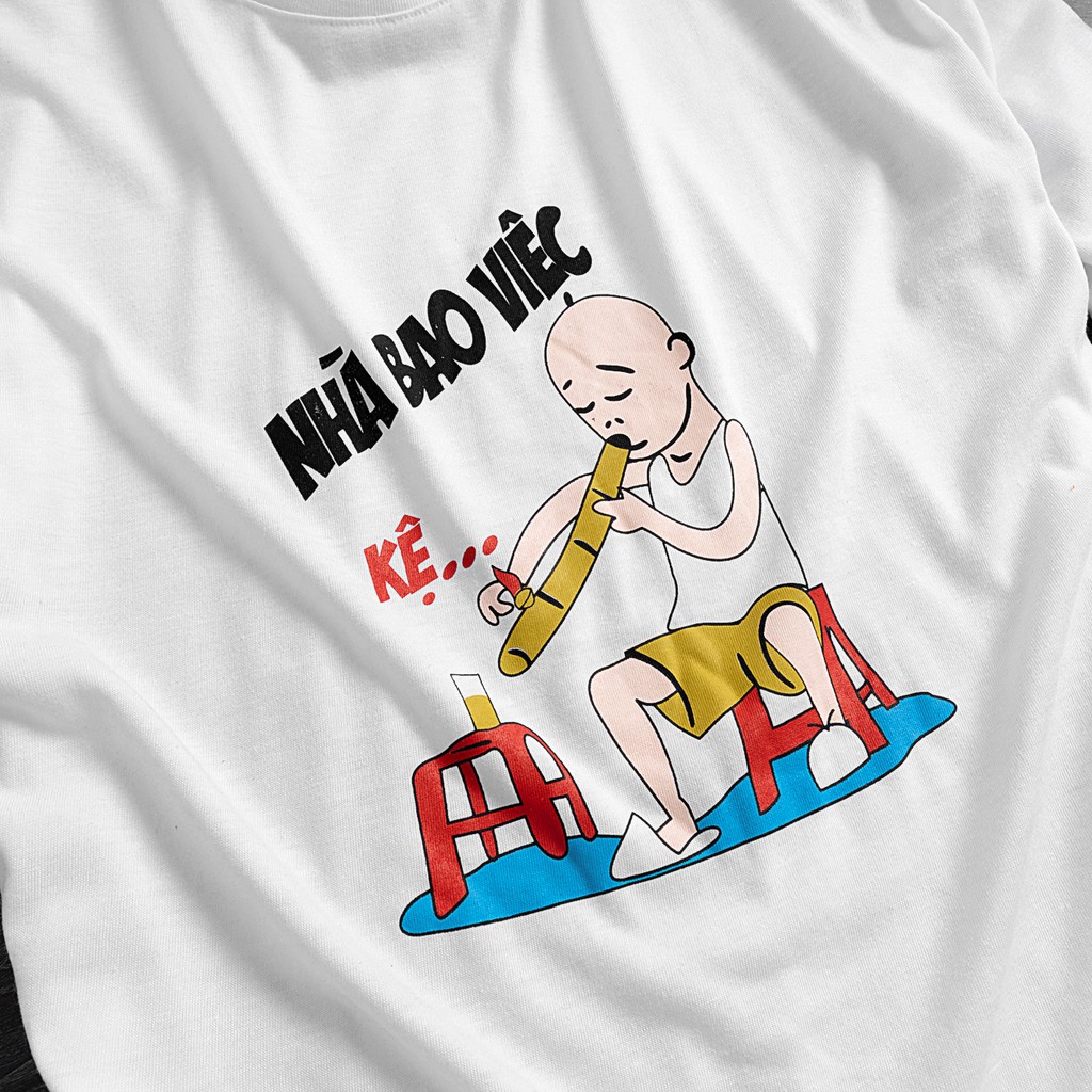 [Sale Sốc] ÁO THUN NAM NỮ NHÀ BAO VIỆC - (45-90kg) Mịn mát co giãn tốt - thấm hút mồ hôi | BigBuy360 - bigbuy360.vn