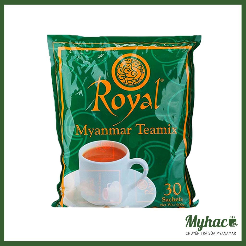 Date 2022 - 1 thùng Trà sữa Myanmar Royal Teamix Date 2022 (30 gói to)