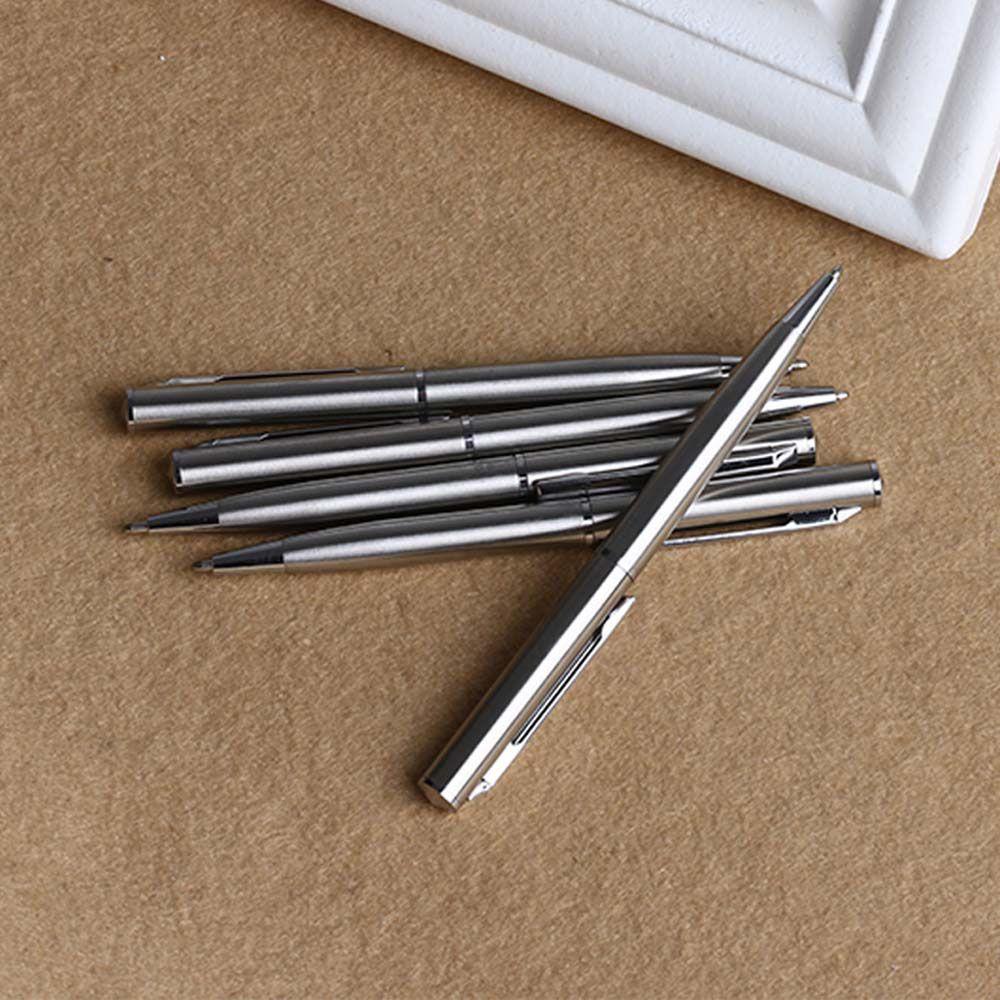 ELEGANT Bút Bi Thanh Lịch 2 Cái|Hộp Bút Mini Thiết Kế Xinh Xắn Tiện Dụng