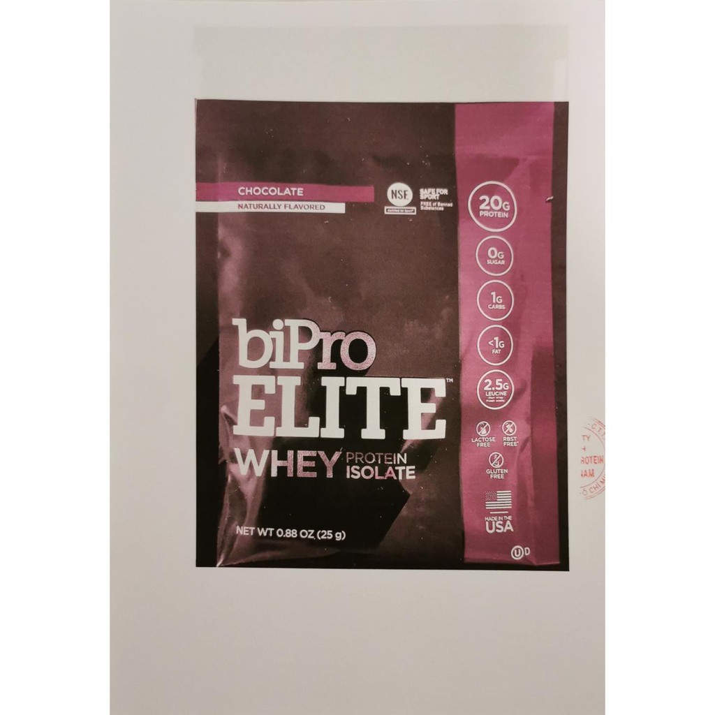 Whey Protein 100% Isolate BiPro Elite Chứng nhận "NSF Certified" - Made in USA
