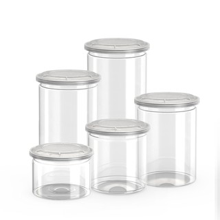 200 Hũ nhựa nắp nhôm đựng thực phẩm Duy Tân