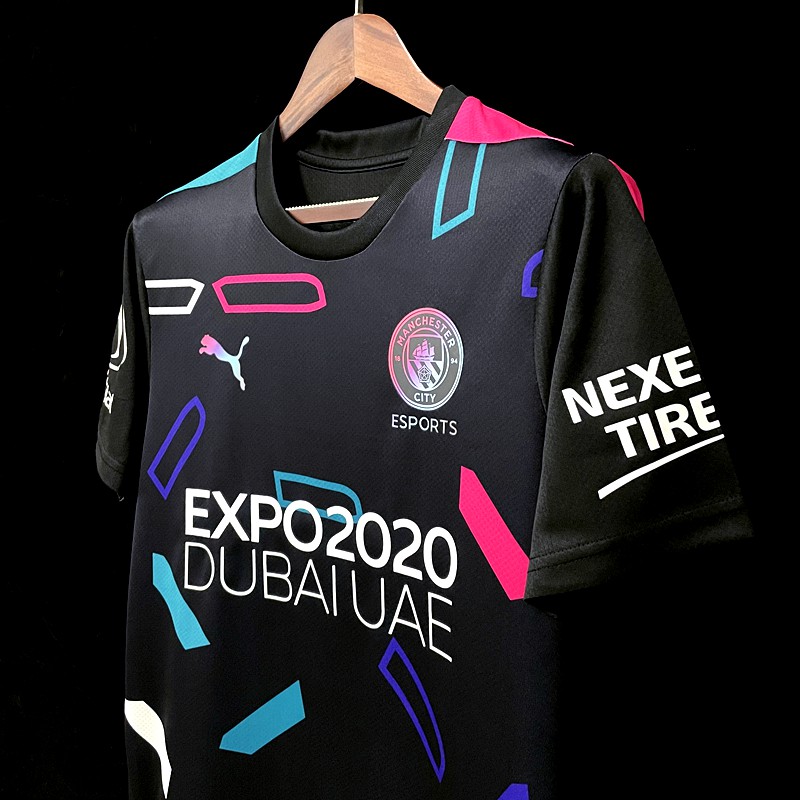 Fast Delivery 2021/2022 Man manchester city Special Edition Black Fooball Jersey Mens  Football Jersey Soccer Jersi Size S-XXL