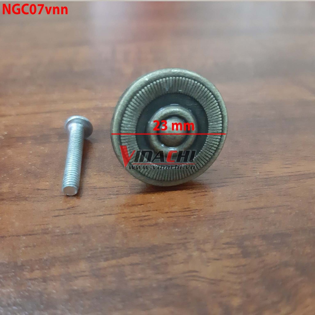 NÚM GIẢ CỔ YF2007 - 1 NÚM - màu vàng nhạt
