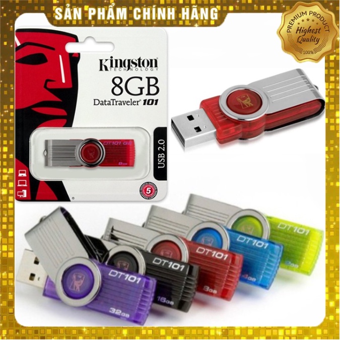 USB 2GB/4GB/8GB Kingston Hàng Chuẩn FPT