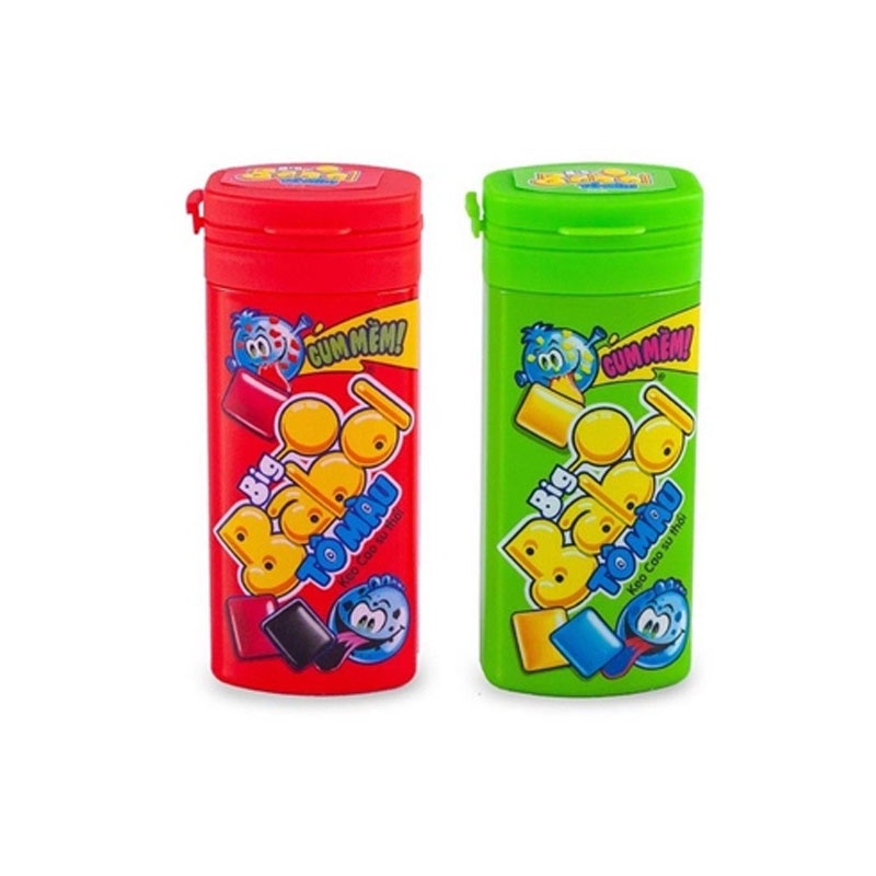 Thanh Hoá - Kẹo cao su thổi Big Babol Tô Màu Hộp 18g