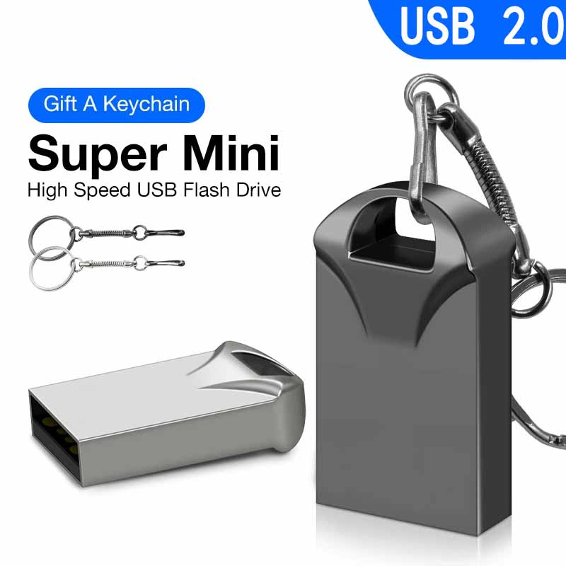 Usb 2.0 Mini 128GB 64GB 32GB 16GB 8GB Cle USB 2.0 32GB 64GB 128GB 2.0