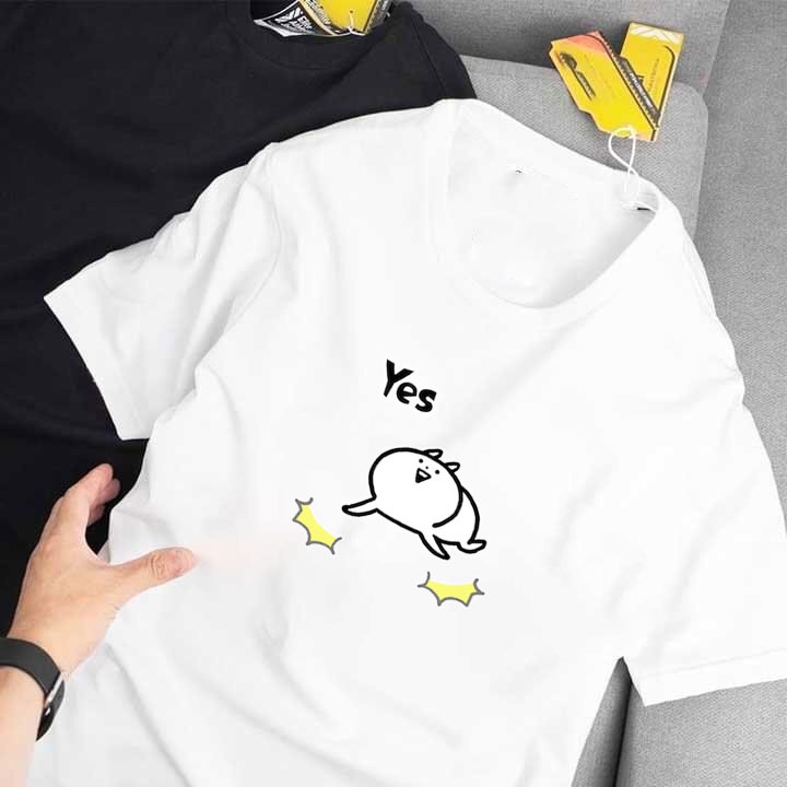 Áo thun tay ngắn mang hình Usagyuuun Sticker Facebook chất lừ dễ thương hàng mẫu mới nhất - co26