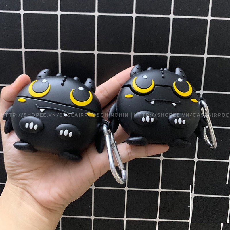 Airpods Case ⚡ Freeship ⚡ RĂNG SÚN MẬP ⚡ Case Tai Nghe Không Dây Airpods 1/2/i12/Pro