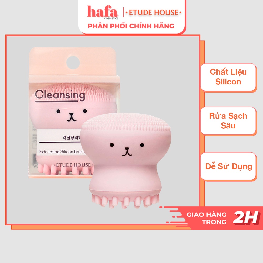 [CHÍNH HÃNG]Cọ Rửa Mặt Bạch Tuộc Etude House My Beauty Tool Exfoliating Jellyfish Silicon Brush _ Etude House Chính Hãng