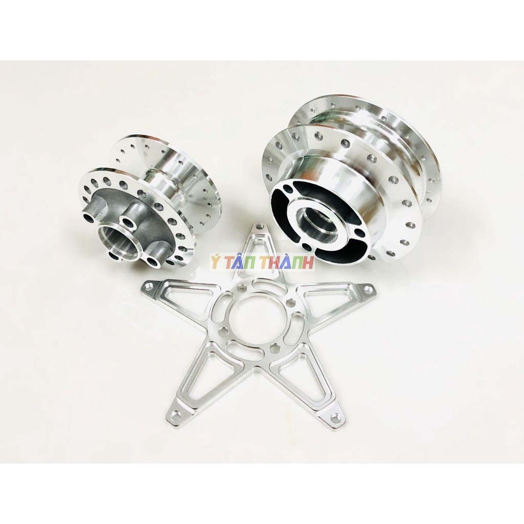 đùm mạ crom raider fi có lòng nhôm MS555