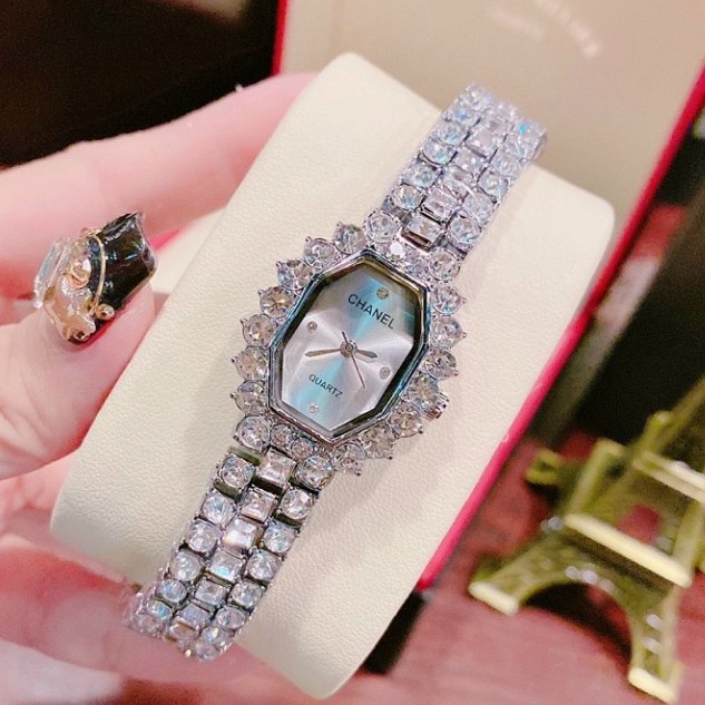 Đồng Hồ Nữ Đeo Tay Đẹp CHANEL Thời Trang Cao Cấp Dây Thép Đính Đá | BigBuy360 - bigbuy360.vn