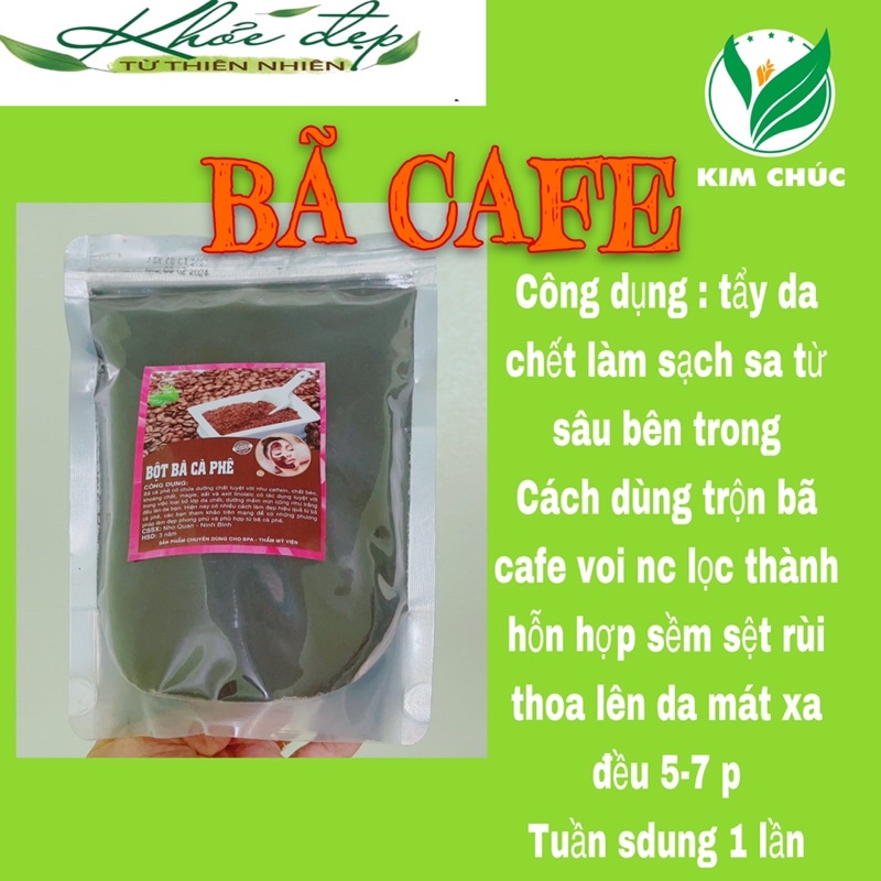 1Kg BÃ CAFE nguyên chất tẩy da chết dưỡng da