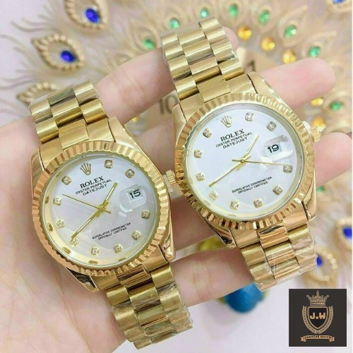 Đồng hồ đeo tay nam, đồng hồ nam ROLEX dây kim loại, dây đặc cao cấp, sang trọng, thời trang cao cấp giá siêu rẻ