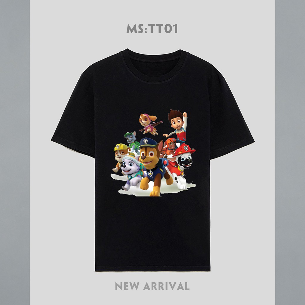 🔥SALE 50%🔥 Áo thun PAW PATROL - NHỮNG CHÚ CHÓ CỨU HỘ