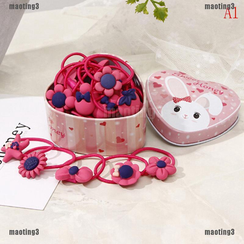 ❤Bộ 20 Dây Cột Tóc Dễ Thương Cho Nữ