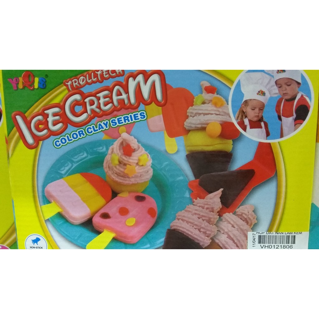 Bộ đất nặn làm kem