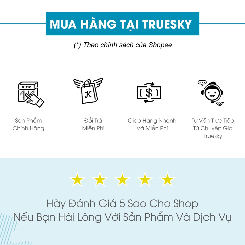 Bộ ngừa mụn da mặt Truesky Premium M01 gồm 1 serum ngừa mụn tràm trà 20ml + 3 miếng mặt nạ dưỡng da 25g/miếng