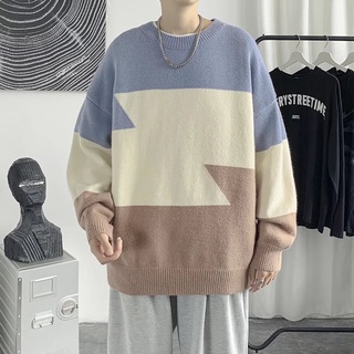 Áo len nam form rộng cổ tròn dài tay AL22 phong cách Hàn Quốc MrHero