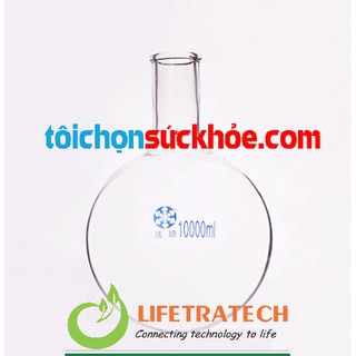 Bình cầu thủy tinh nhiều cỡ 100ml 250ml 500ml đáy tròn