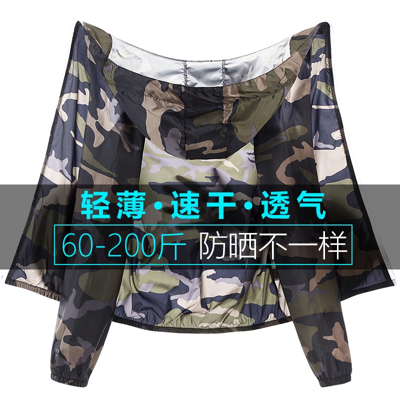 ✶Áo Khoác Chống Nắng Nhẹ Nhanh Khô Thoáng Khí In Họa Tiết Rằn Ri Thời Trang Mùa Hè 0709 Cho Nam