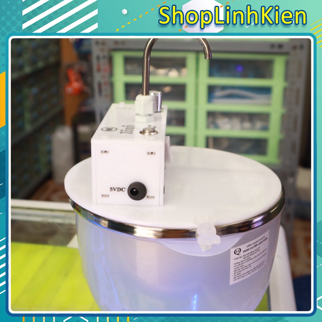 Combo Bình rót rượu tự động có ngăn ướp lạnh đã kèm Pin dự phòng/ Mạch rót rượu/ rót nước mắm tự động