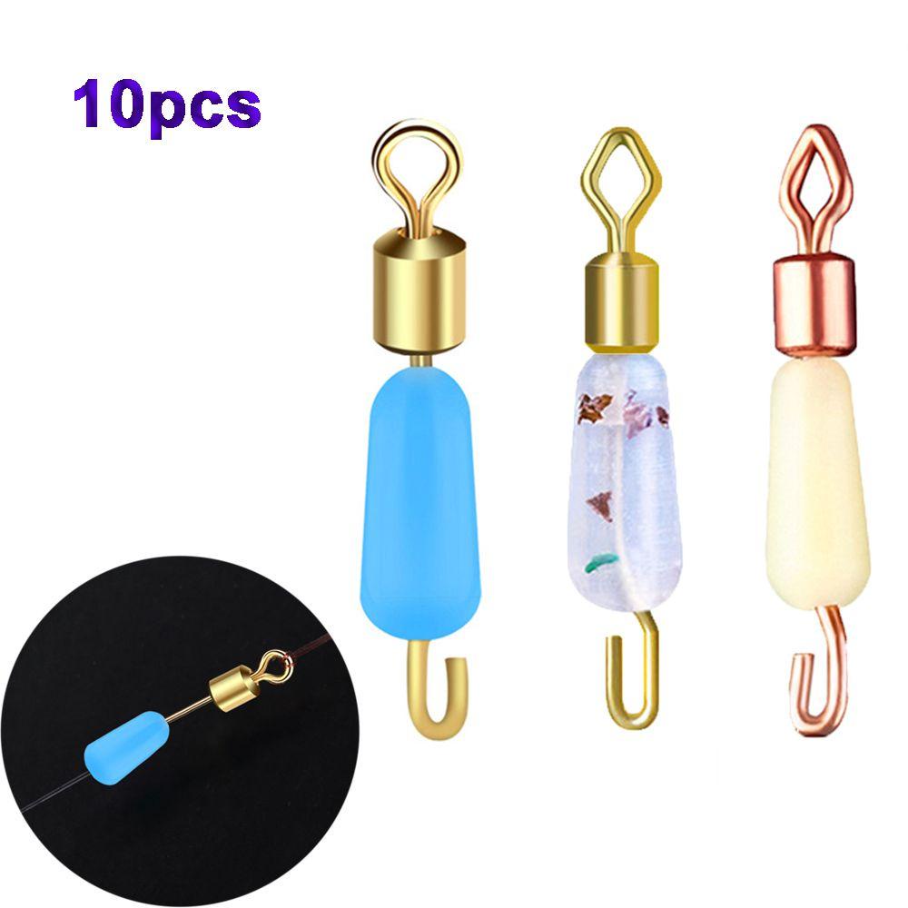 Phao Nổi Câu Cá Bằng Silicone Đầu Đồng Xoay Được