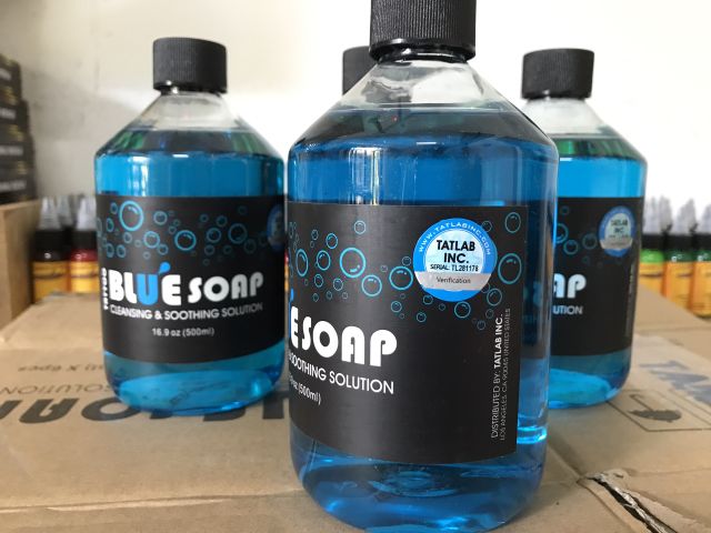 Nước rửa hình xăm Blue Soap 40ml