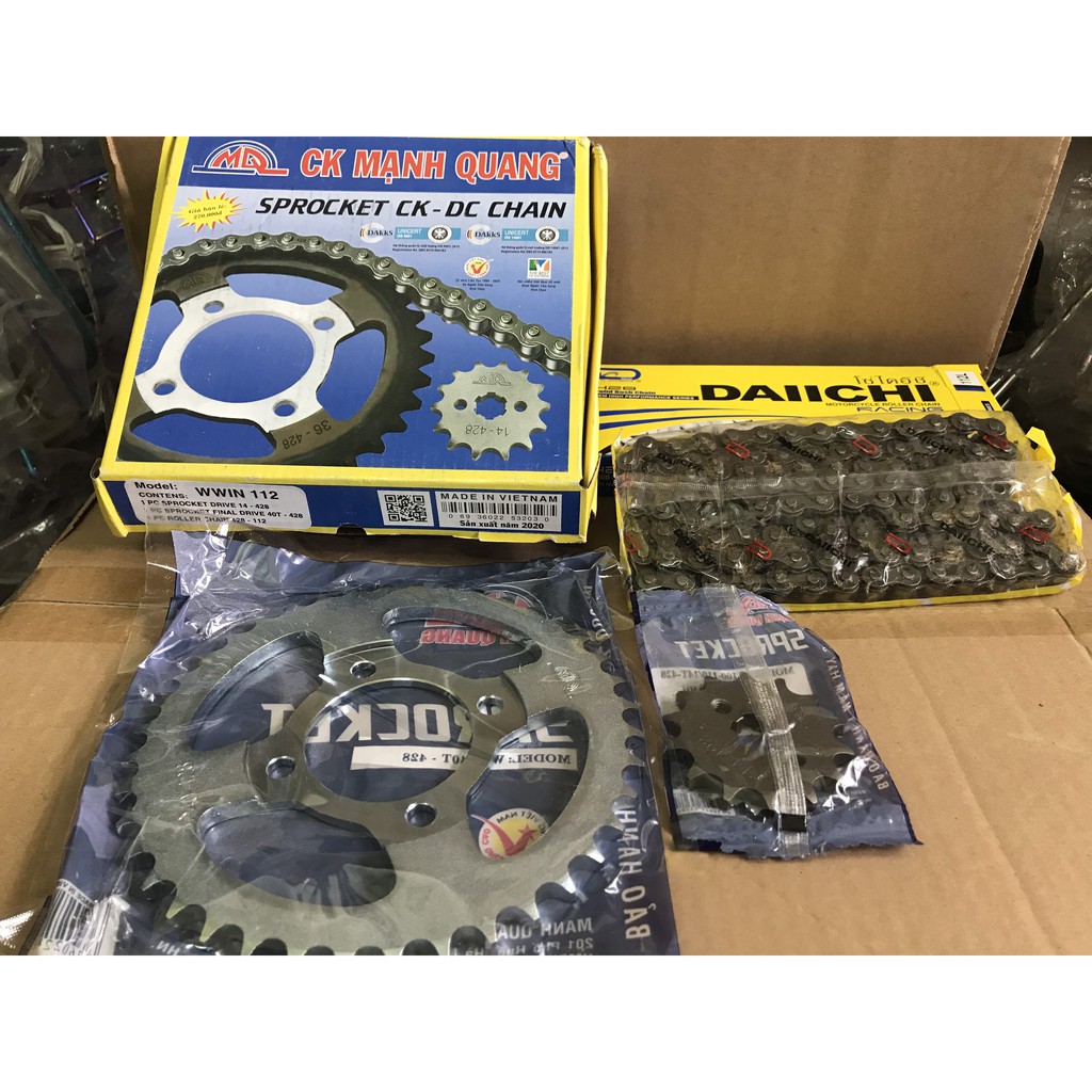 Nhông xích xe Win Mạnh quang